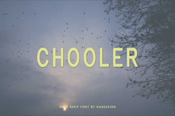 Chooler Typeface: A Fresh Sans Serif for Modern Digital Brands