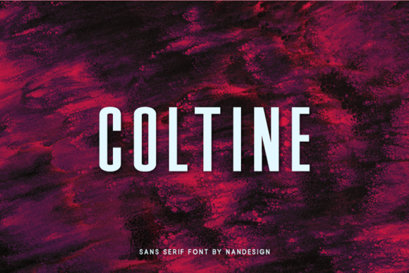 Coltine: The Clean Sans Serif Typeface for Handmade Branding