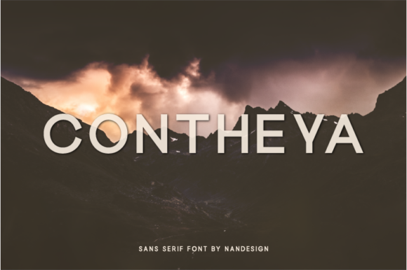 Contheya: The Modern Sans Serif Font for Scroll-Stopping Brand Content