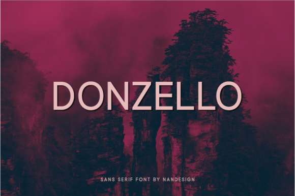 Donzello: The Clean Sans Serif Font for Clear Campaign Messaging