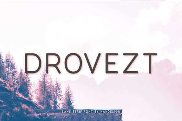 Drovezt: The Clean Sans Serif Font for Modern Web Design