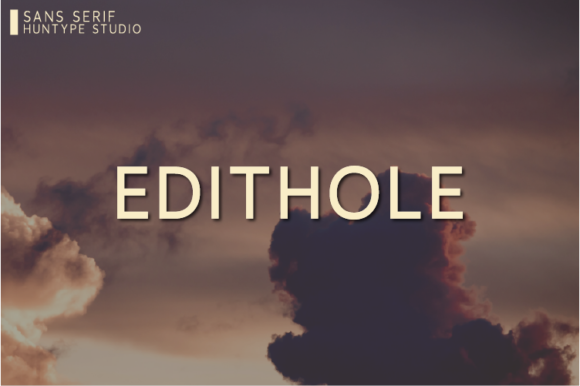 Edithole: The Clean Sans Serif Font for Clearer Campaign Messaging