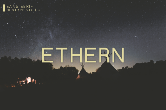 Ethern: The Clean Sans Serif Typeface for Modern Editorial Design