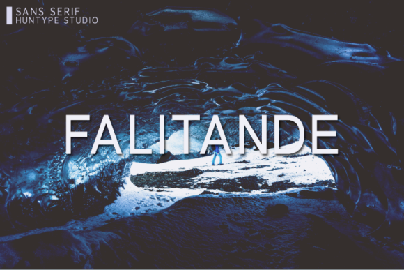 Falitande: The Minimal Sans Serif Typeface for Clean Brand Identity