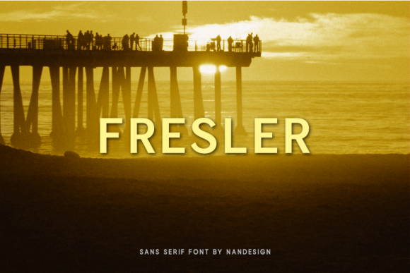 Fresler Typeface: A Clean Sans Serif for Modern Brand Identity