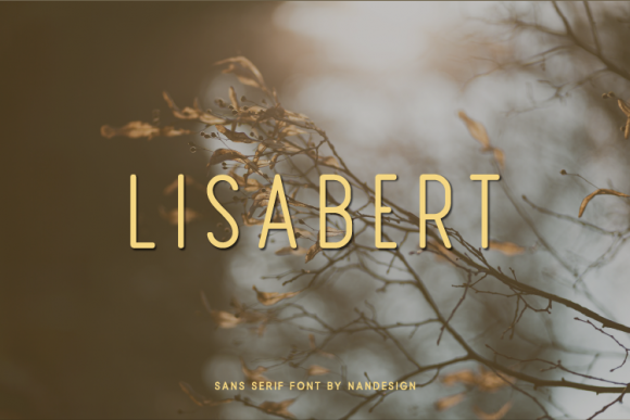 Lisabert: A Modern Sans Serif for Clean Brand Identity