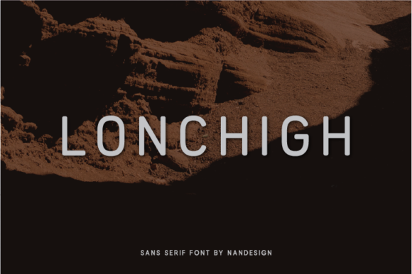 Lonchigh: A Modern Sans Serif Typeface for Clean Brand Identities