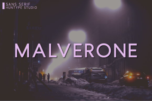 Malverone: The Minimal Sans Serif Font for Handmade Shop Branding