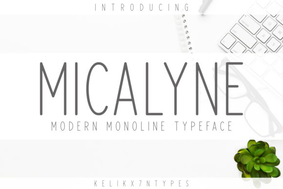 Micalyne: A Modern Sans Serif for Clean Digital Interfaces
