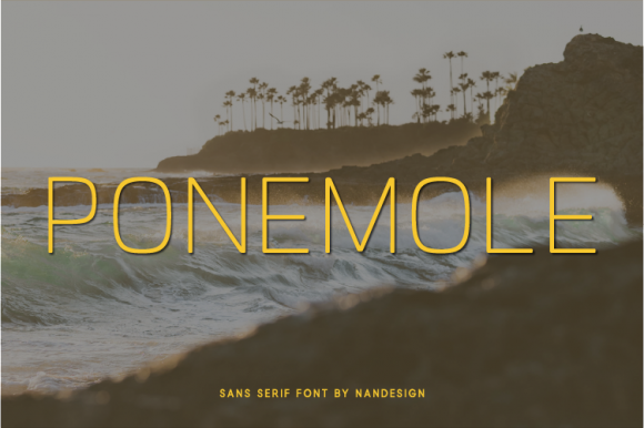 Ponemole Typeface: A Modern Sans Serif for Digital Branding