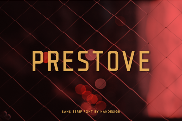 Prestove: The Clean Sans Serif Font for Handmade Labels and Printables