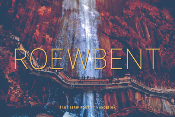 Roewbent: The Sans Serif Typeface That Elevates Campaign Clarity