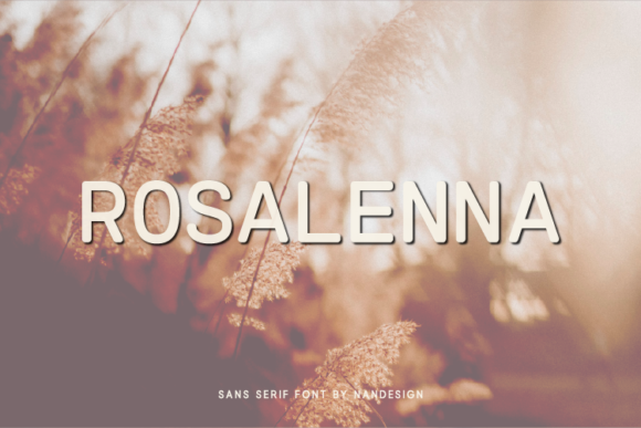 Rosalenna: The Minimal Sans Serif Font for Polished Brand Identity