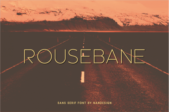 Rousebane: The Modern Sans Serif Font for Handmade Branding
