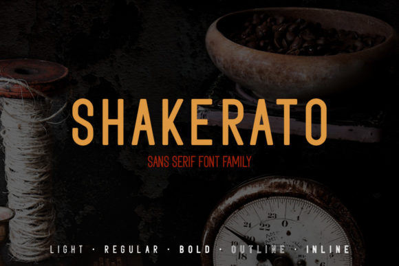 Shakerato: The Clean Sans Serif Font for Sharp Campaign Design