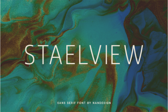 Staelview: The Modern Sans Serif Font for Professional Branding