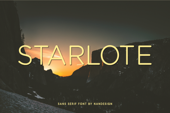 Starlote: A Modern Sans Serif for Polished Digital Branding