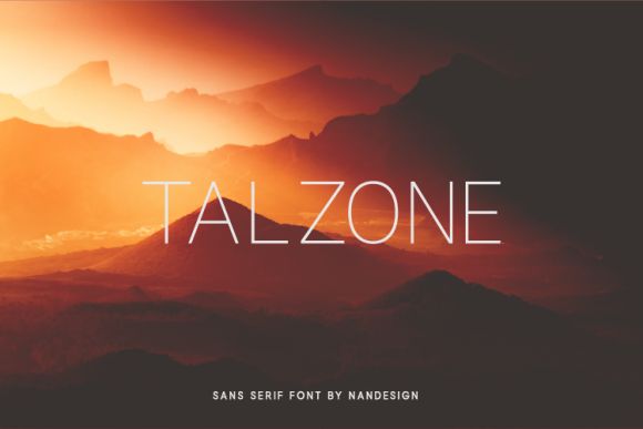 Talzone: A Modern Sans Serif for Digital Branding