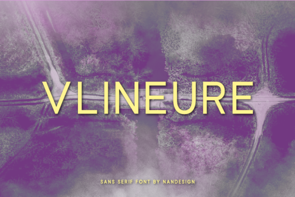 Vlineure: A Modern Sans Serif Typeface for Clean Brand Identity